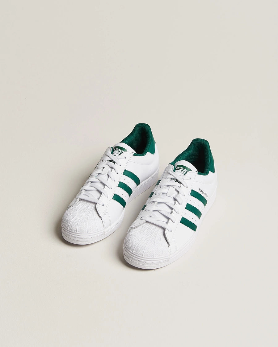 Adidas Super Star White Green