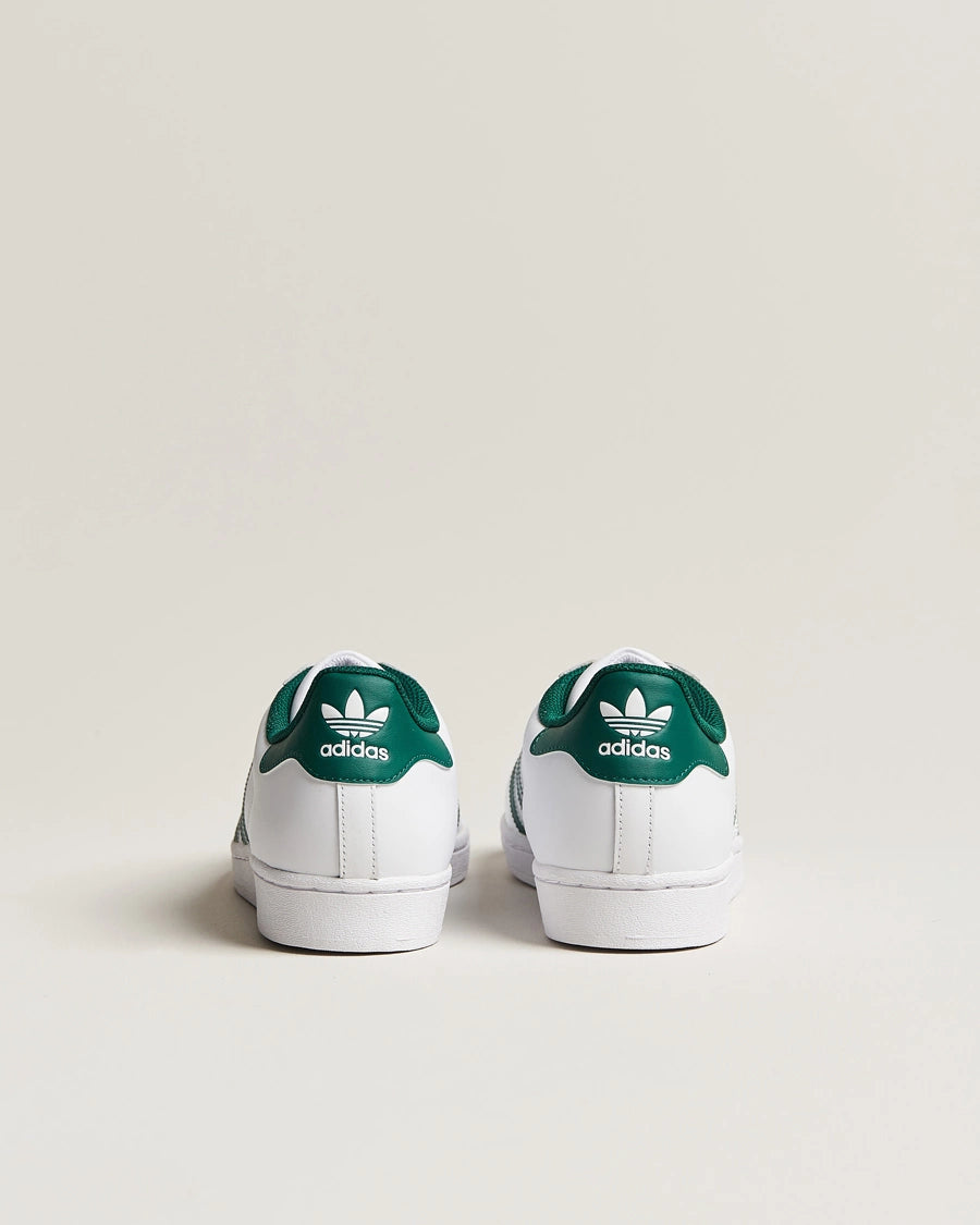 Adidas Super Star White Green