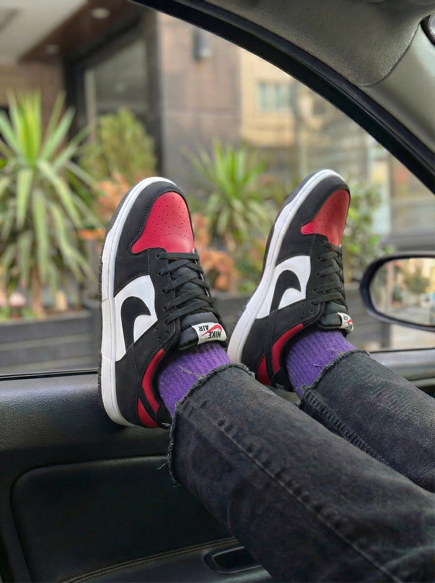 Nike Dunks "Bred Toe"