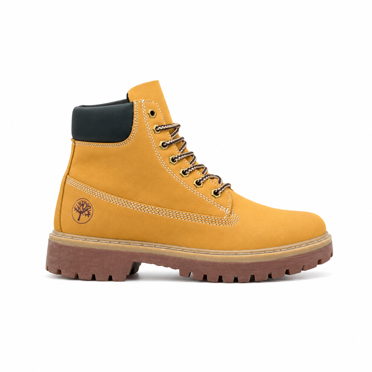 Timberland Nubuck Lug Boots - Tan