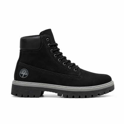 Timberland Nubuck Lug Boots - Black