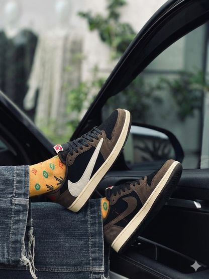 Travis Scott X Air Jordan 1 Low Mocha