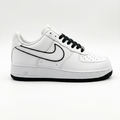 Nike Airforce Sole Stitched Black & White