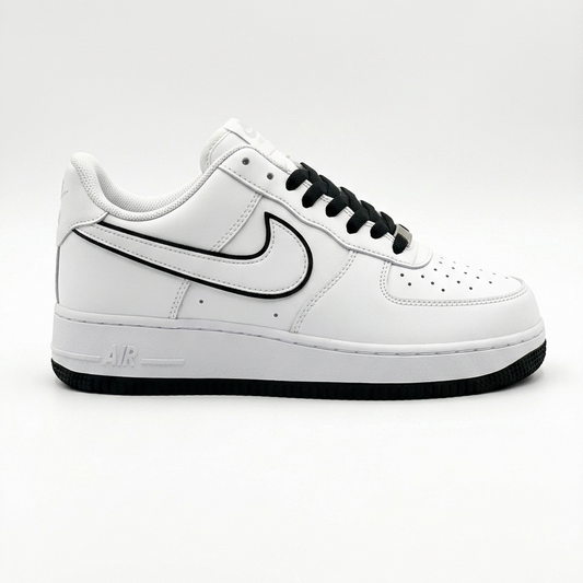 Nike Airforce Sole Stitched Black & White