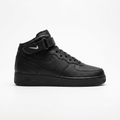 Nike Airforce 1 Mid Stitched Sole - Black