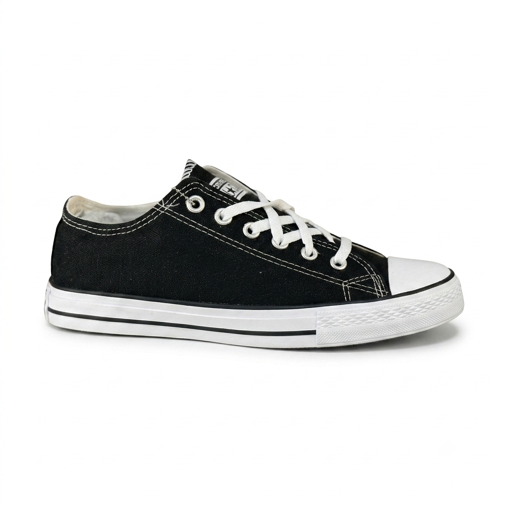Conversee Low Black White