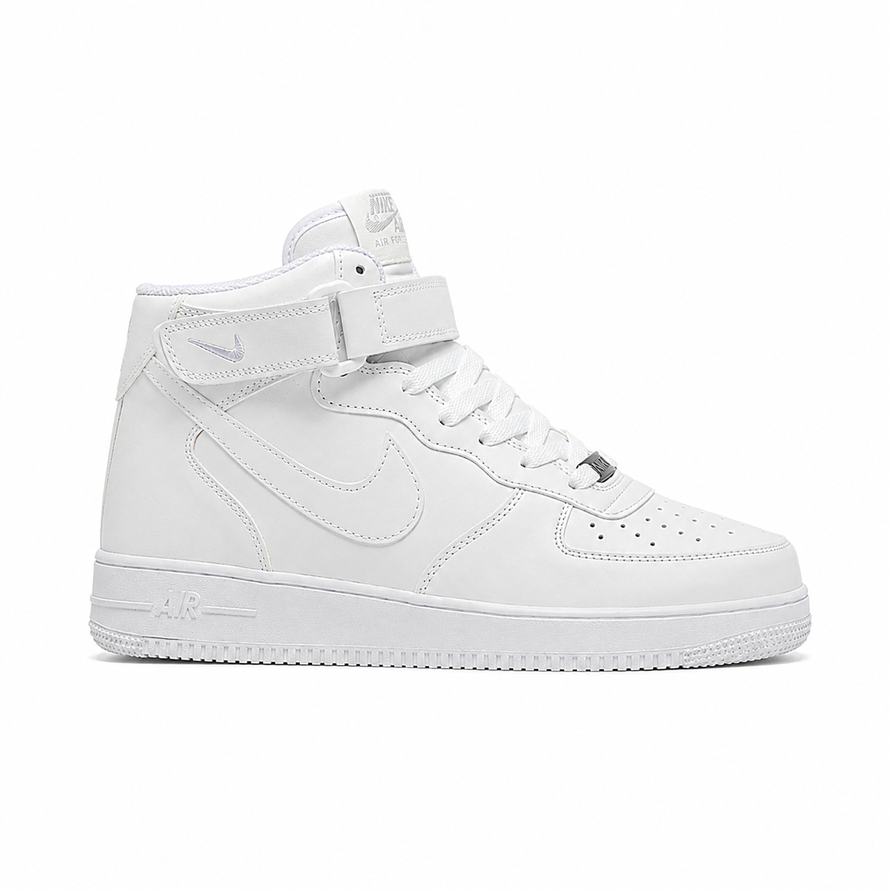 Nike Airforce 1 Mid Stitched Sole - White