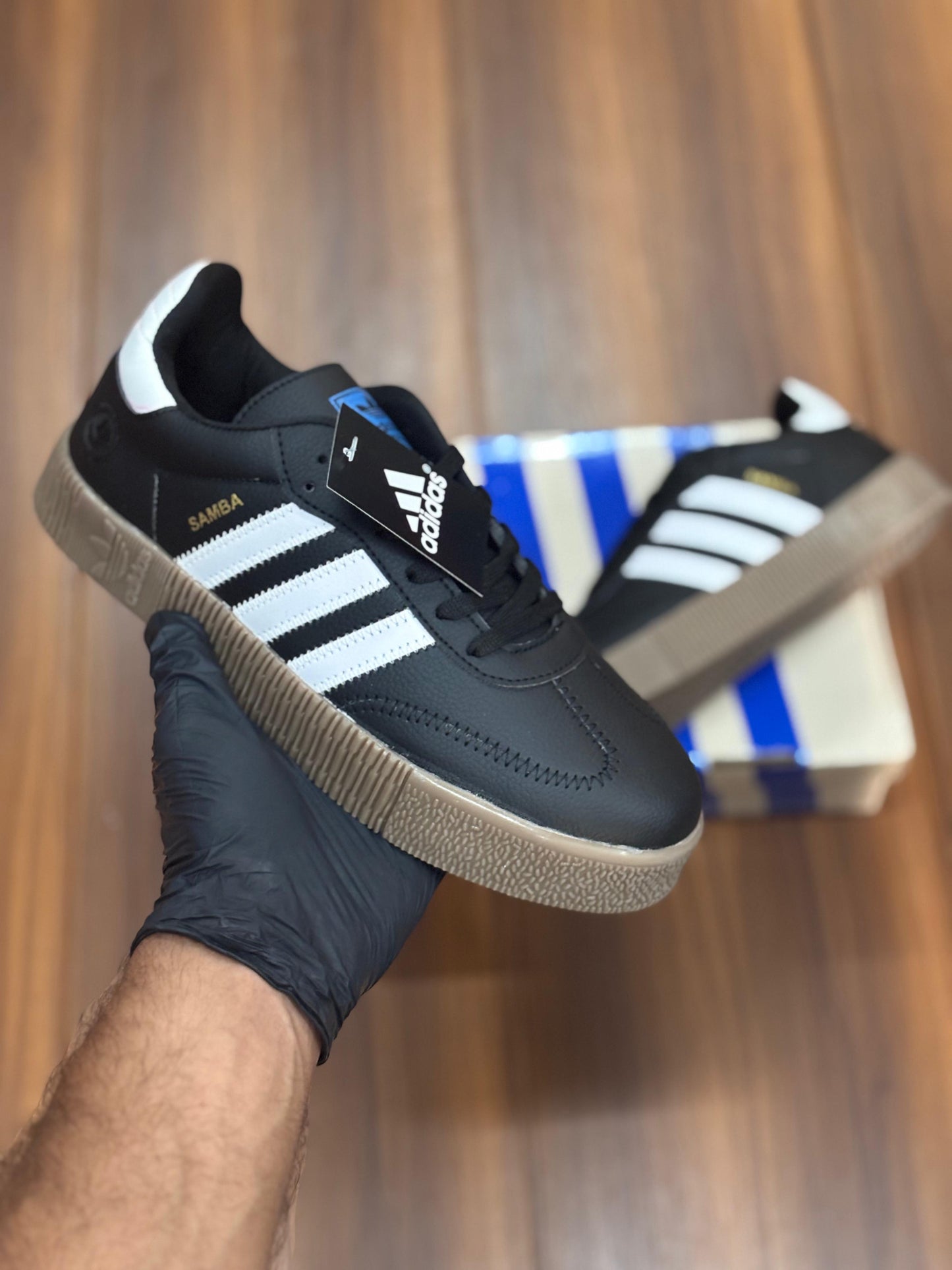 Adidas Samba XLG Black White