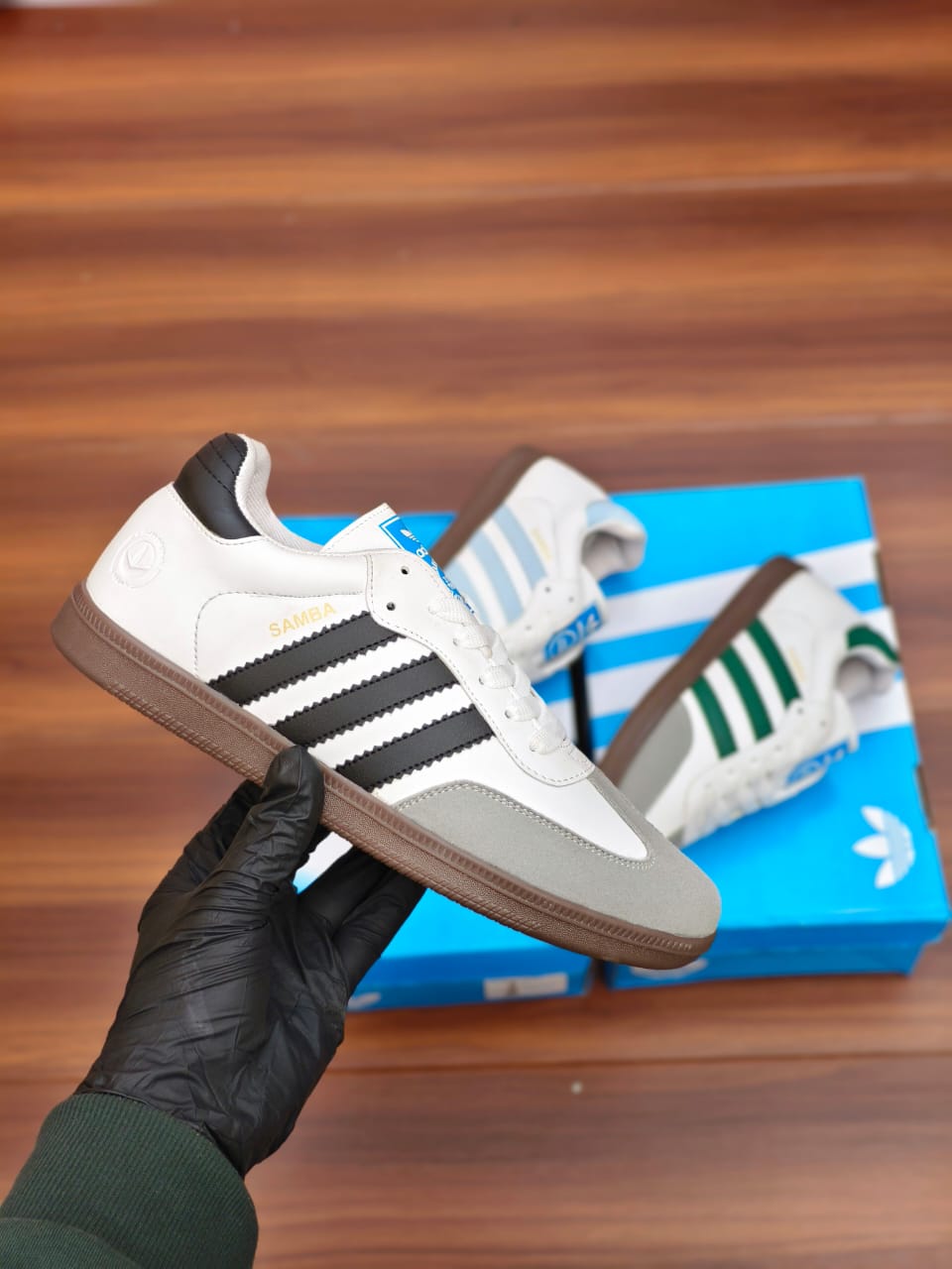 Adidas Samba White Black