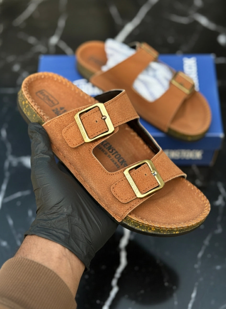 Birkenstock Suede Tan