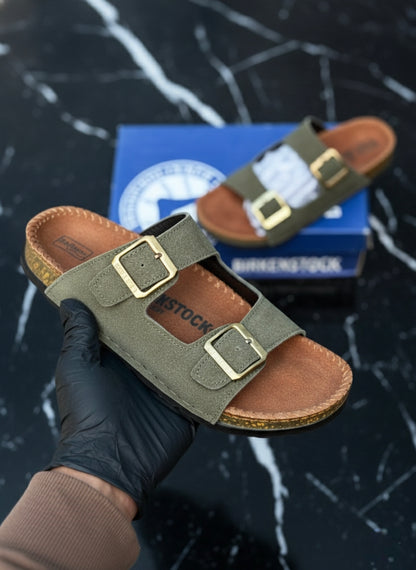 Birkenstock Suede Olive