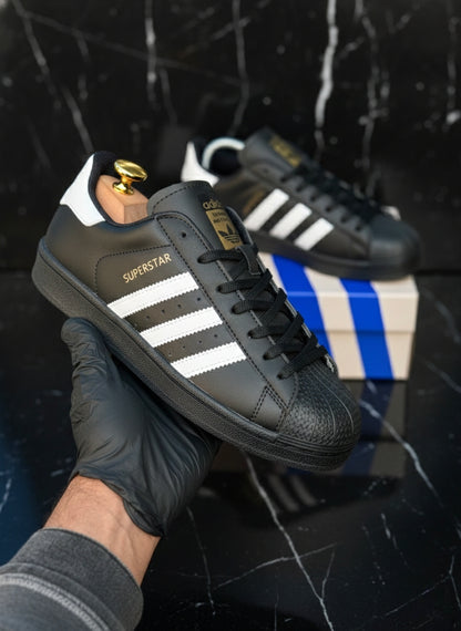Adidas Superstar Black White
