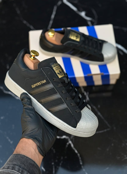 Adidas Superstar Black Grey
