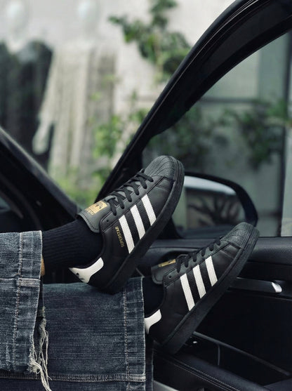 Adidas Superstar Black White