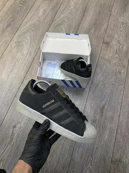 Adidas Superstar Black Grey
