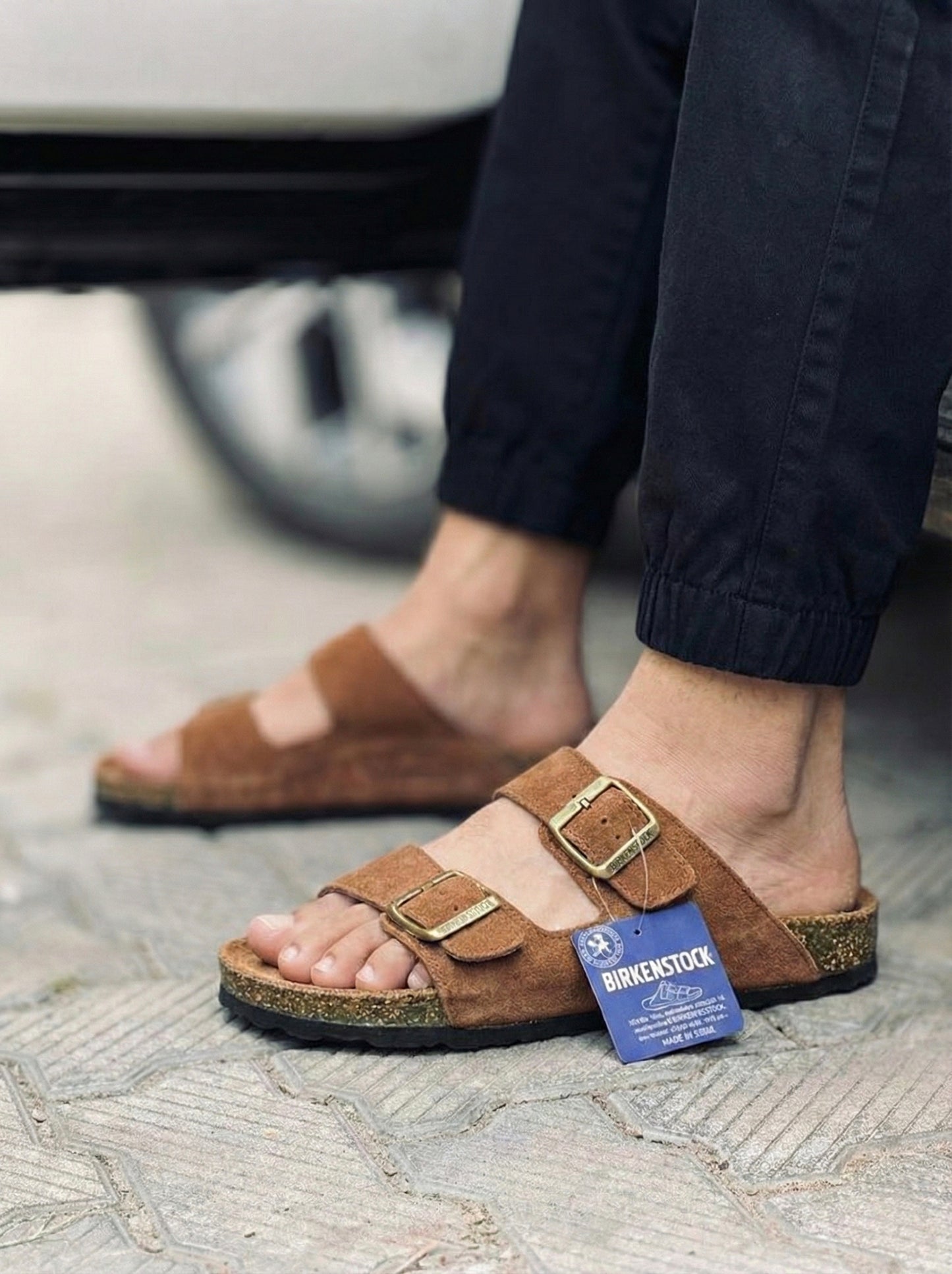 Birkenstock Suede Tan