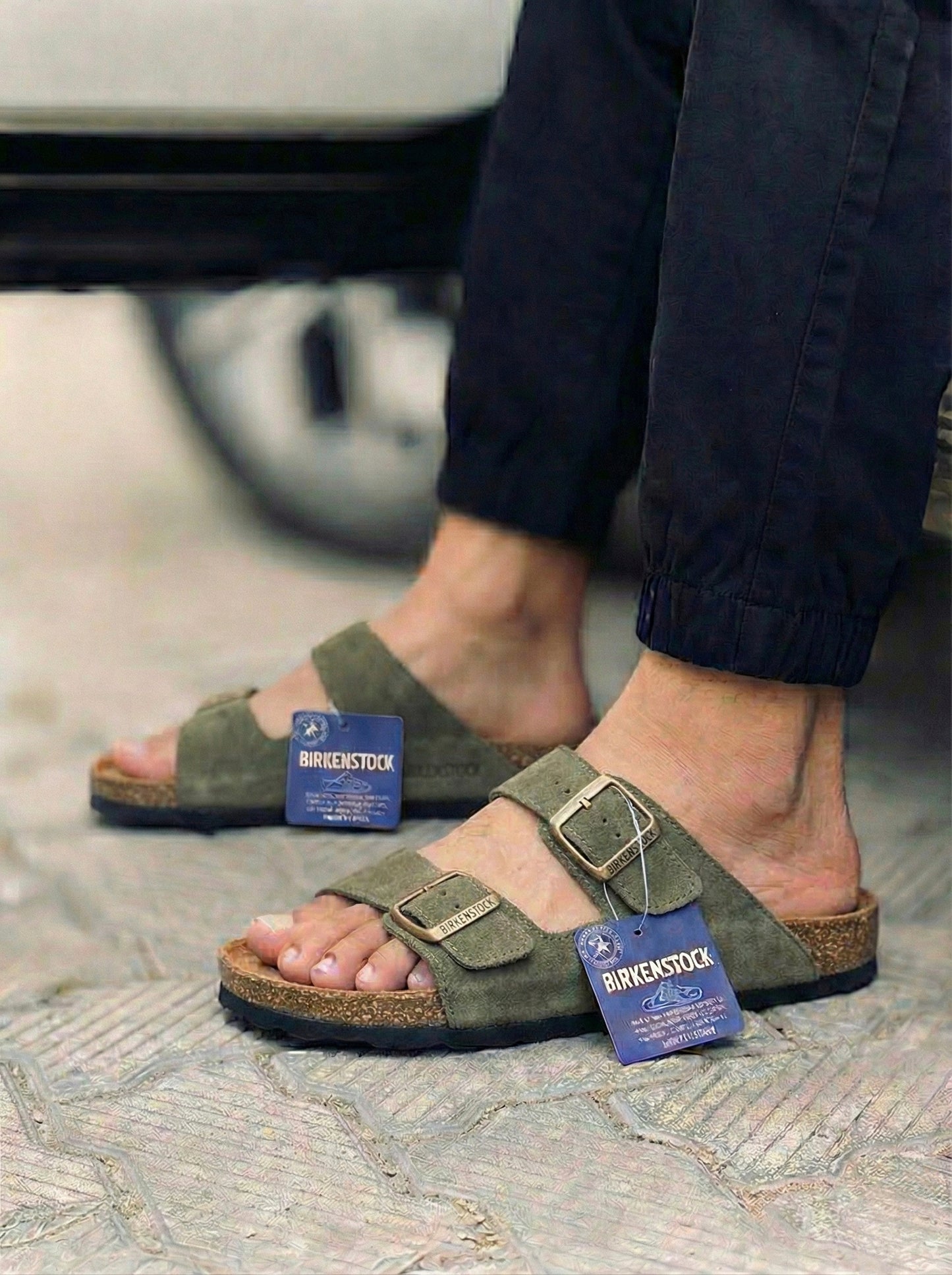 Birkenstock Suede Olive