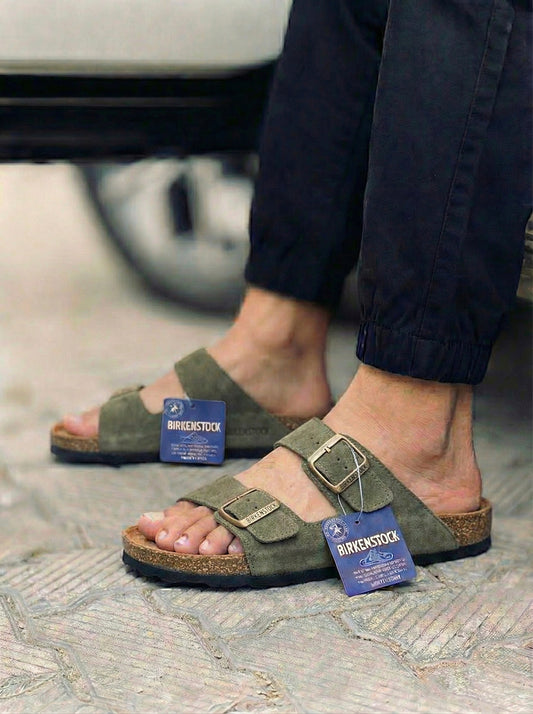 Birkenstock Suede Olive