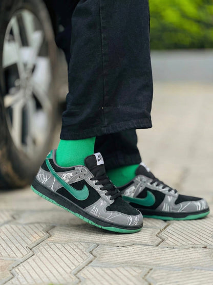 Nike SB Dunk Low x There Skateboards (Green Black)