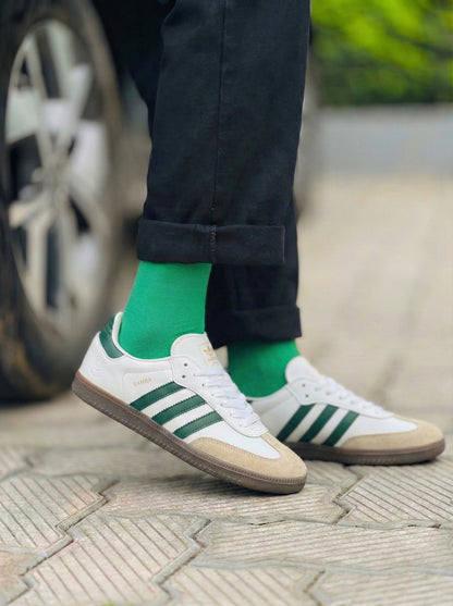Adidas Samba - White Green