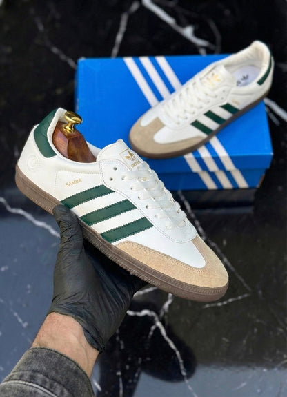 Adidas Samba - White Green