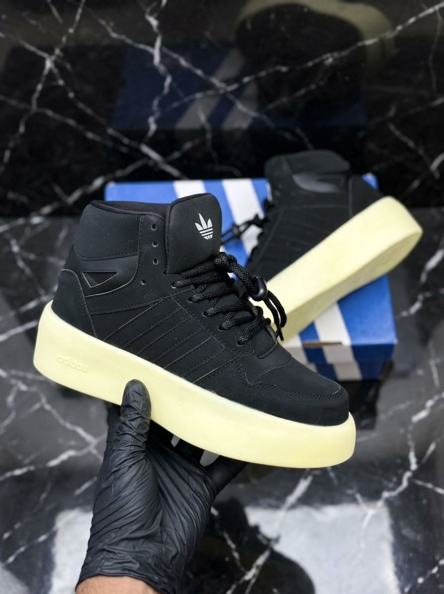 Adidas x Fear of God Mid – Black