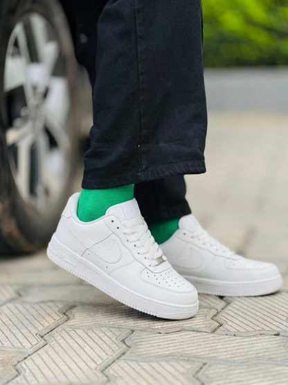 Nike Airforce 1 Stitched Sole - Full White