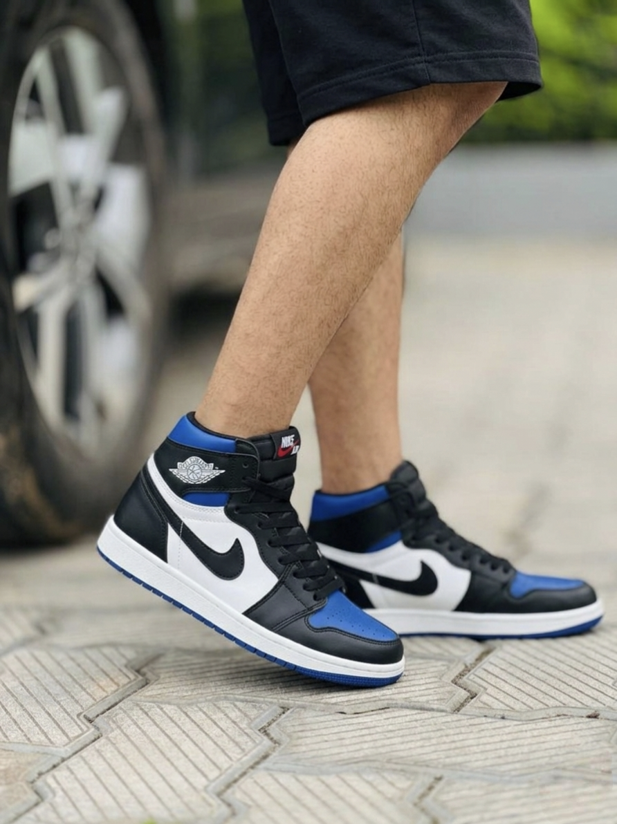 Air Jordan Retro 1 - Sidhu Moosweala ( Royal Toe )