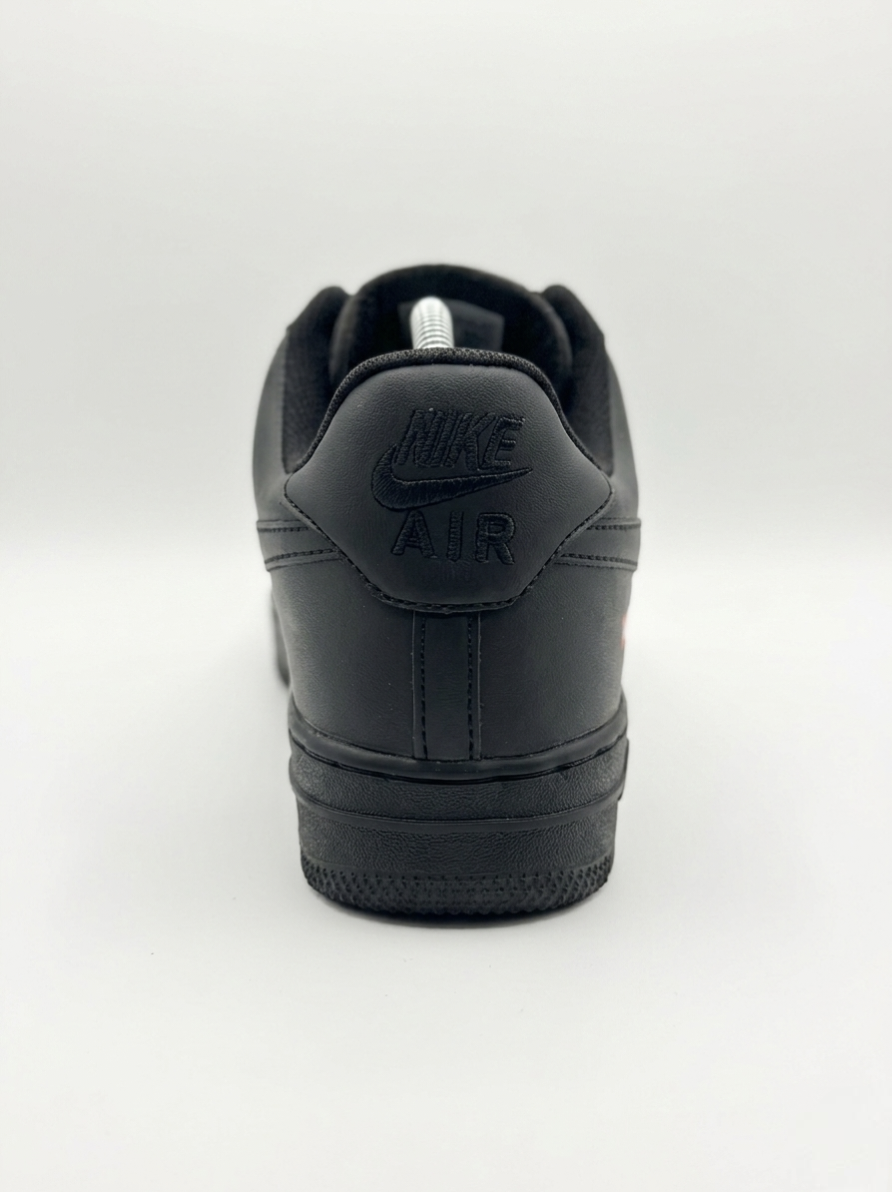 Nike Airforce 1 Supreme Stitched Sole - Black