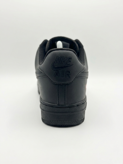 Nike Airforce 1 Supreme Stitched Sole - Black