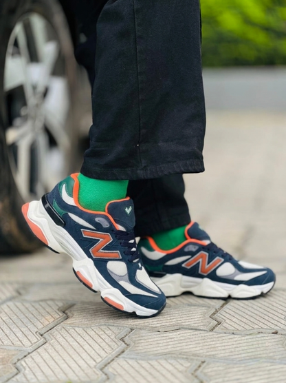 New Balance 9060 Navy Orange