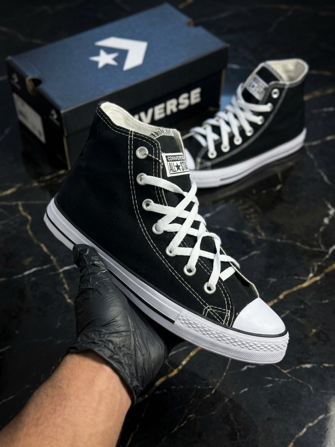 Conversee All Star High Black White