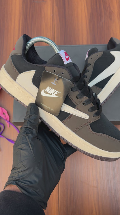 Travis Scott X Air Jordan 1 Low Mocha