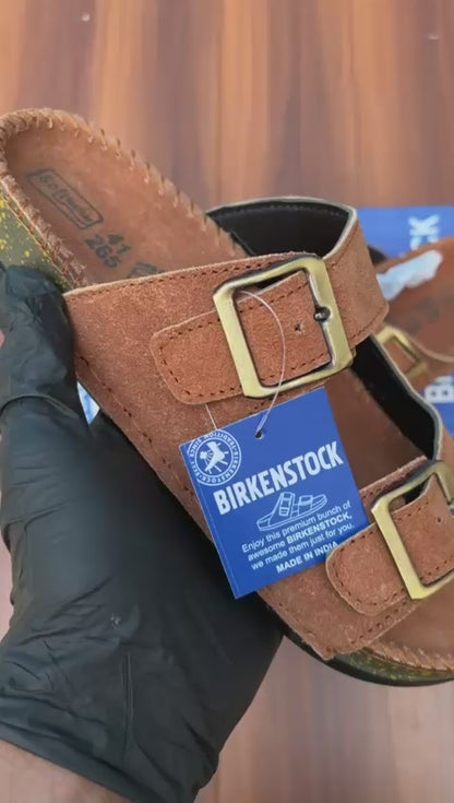 Birkenstock Suede Tan