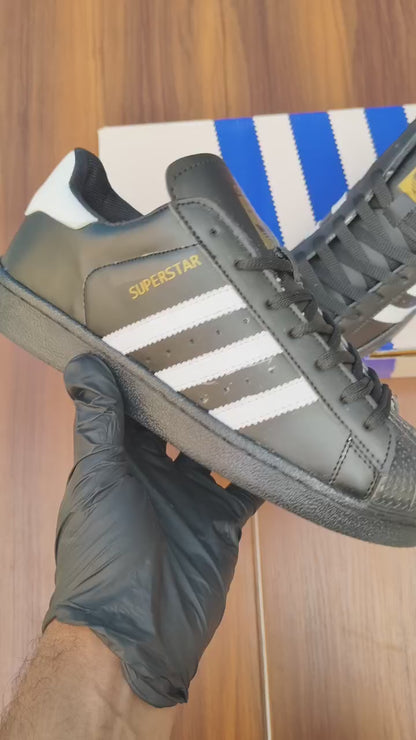 Adidas Superstar Black White
