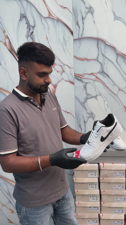 AF1 - Stitched Sole - White & Black
